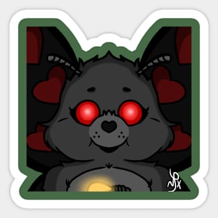 Cryptid Critters ~ Mothman Sticker